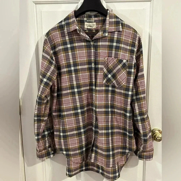 Denim & Supply Ralph Lauren Tops - Ralph Lauren Denim & Supply Women’s XL RL Boyfriend Plaid Shirt